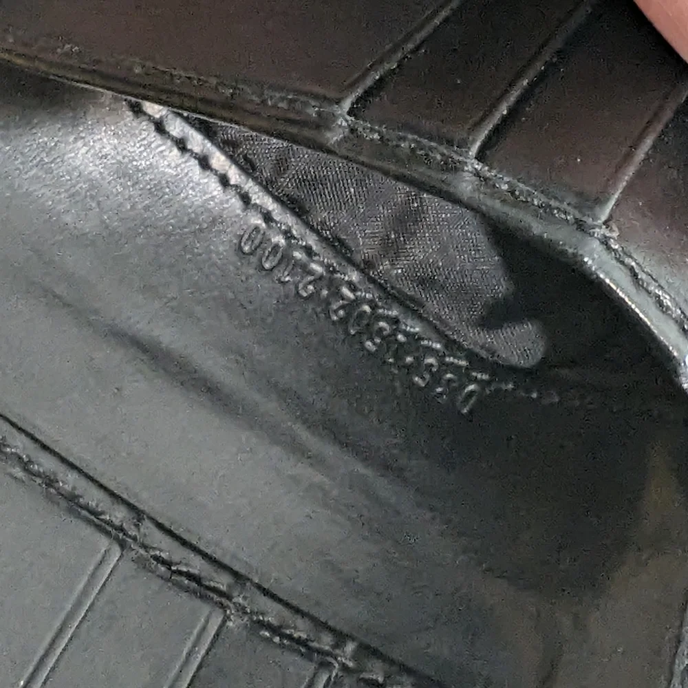 Gucci Vintage Leather & Canvas Wallet - Picture 9 of 12